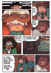 werewolf comic page