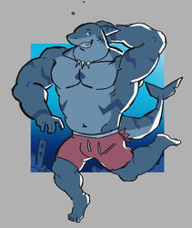 shark oc drawing