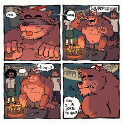 brent birthday comic