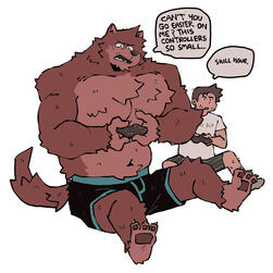 werewolf oc drawing