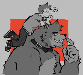 werewolf oc doodle