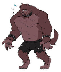werewolf drawing