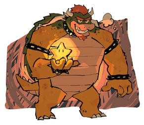 bowser drawing