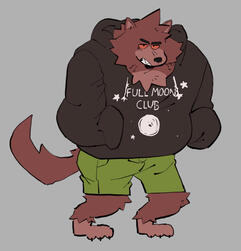 werewolf doodle