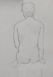 2022 figure drawing, pencil