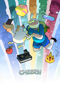 cheers! (from Fionna and Cake)