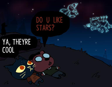 do u like stars (from Night in The Woods)
