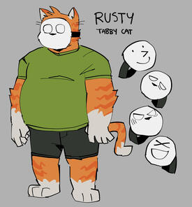 my oc Rusty
